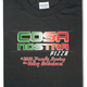 Illustration for article titled Show Your Cyberpunk Pride With This CosaNostra Pizza T-Shirt From Snow Crash